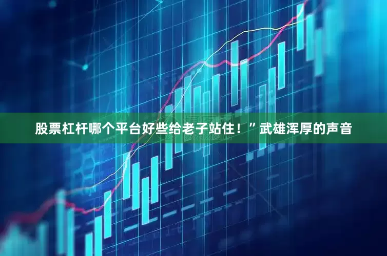 股票杠杆哪个平台好些给老子站住！”武雄浑厚的声音