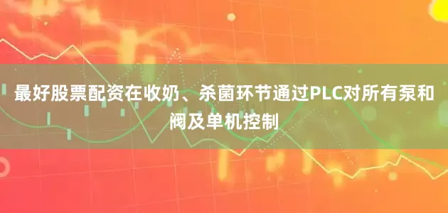 最好股票配资在收奶、杀菌环节通过PLC对所有泵和阀及单机控制