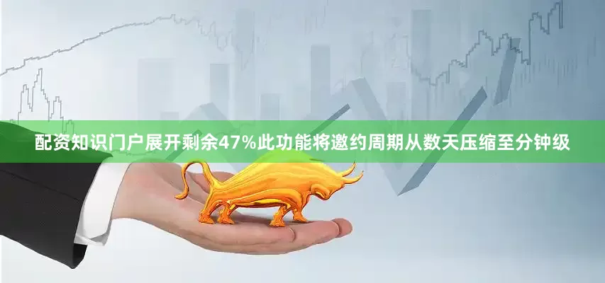 配资知识门户展开剩余47%此功能将邀约周期从数天压缩至分钟级