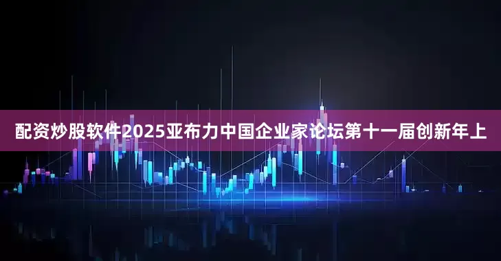 配资炒股软件2025亚布力中国企业家论坛第十一届创新年上